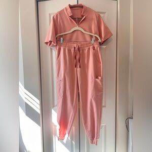 Figs Pink Sand Limited Edition Women's Scrubs Set